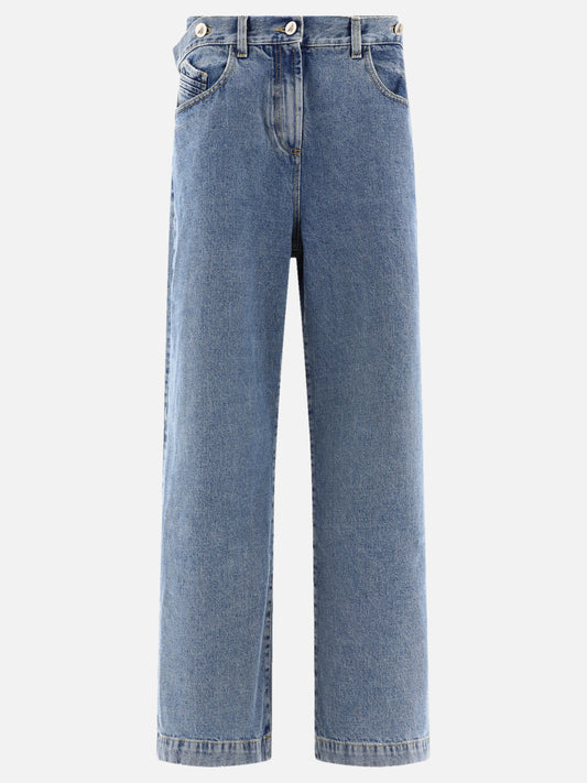 The Attico Wide jeans Blue