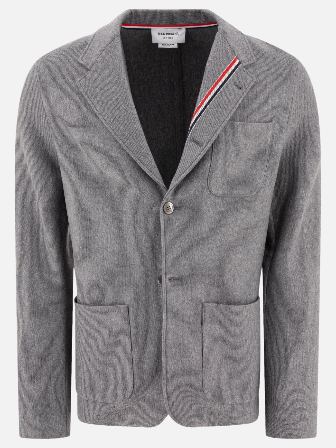 Blazers Solid colour  Grey - Thom Browne Men | PDP | VIETTI Online Store | Zoom-Modal
