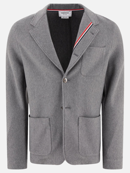 Blazers Solid colour  Grey - Thom Browne Men | PLP | VIETTI Online Store 
