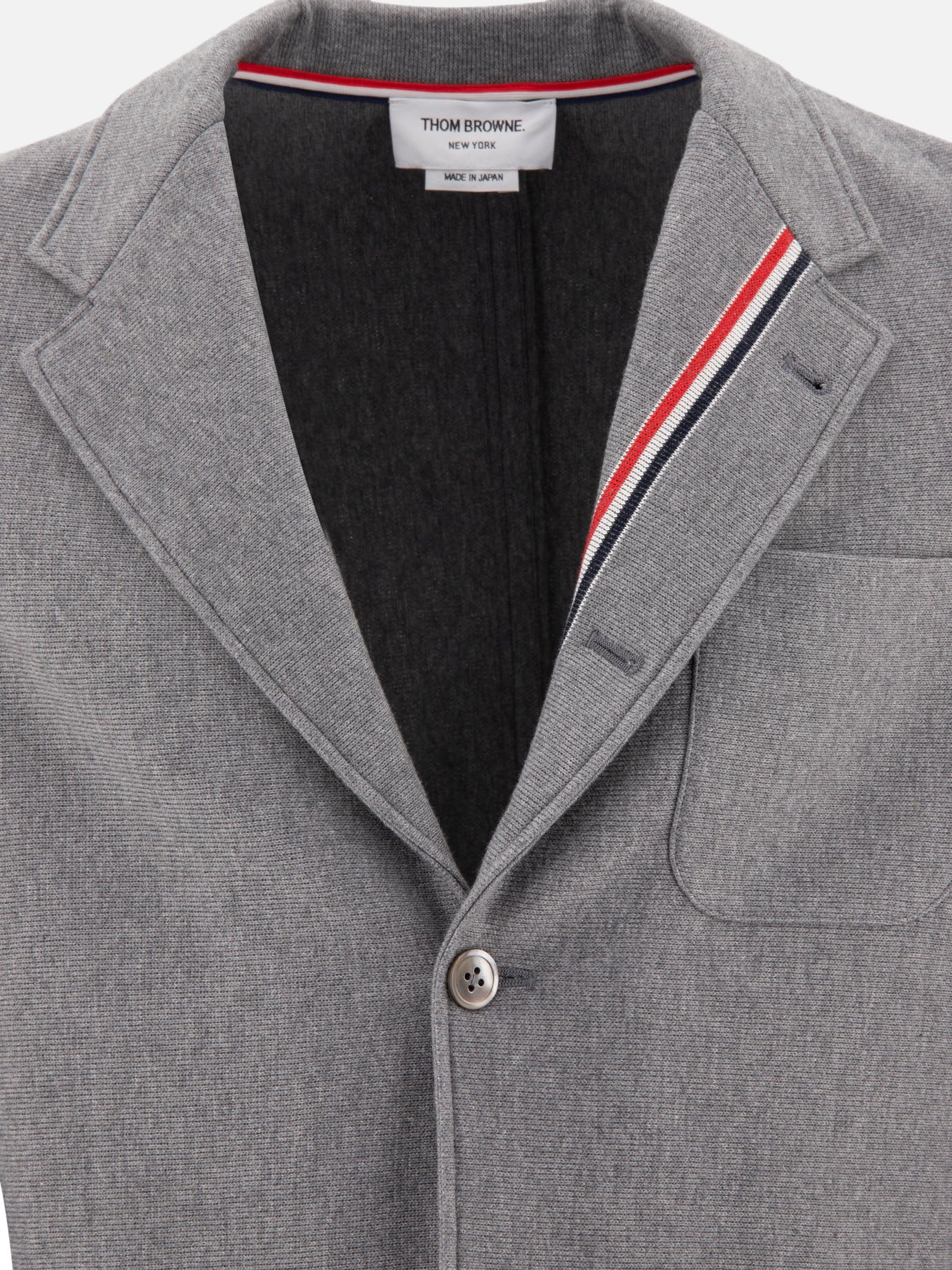 Blazers Solid colour  Grey - Thom Browne Men | PDP | VIETTI Online Store | thumbnail_3