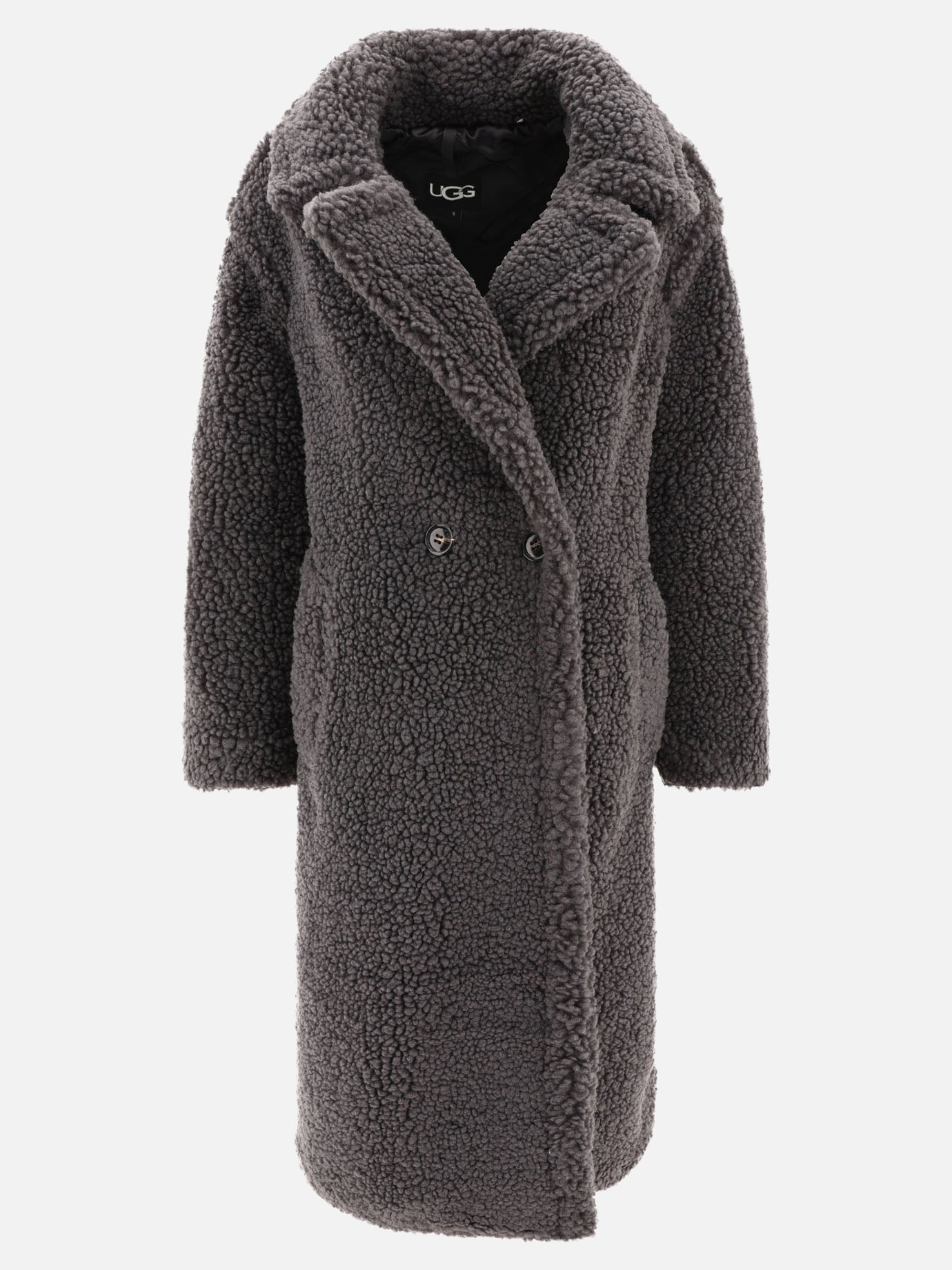 Long coats Solid colour  Black - Ugg Women | PDP | VIETTI Online Store | Zoom-Modal
