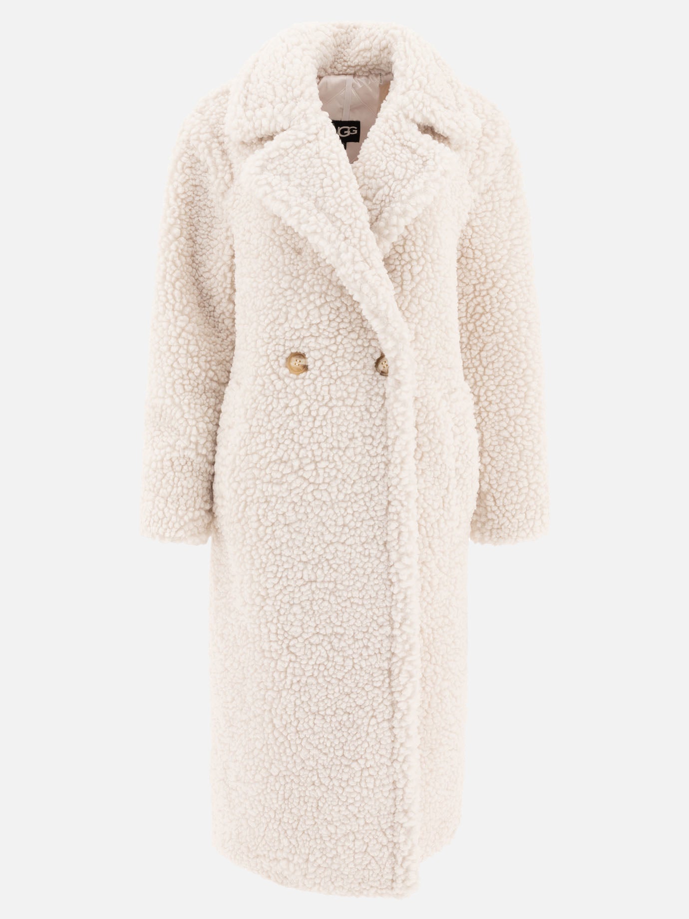 Long coats Solid colour  White - Ugg Women | PDP | VIETTI Online Store | Zoom-Modal
