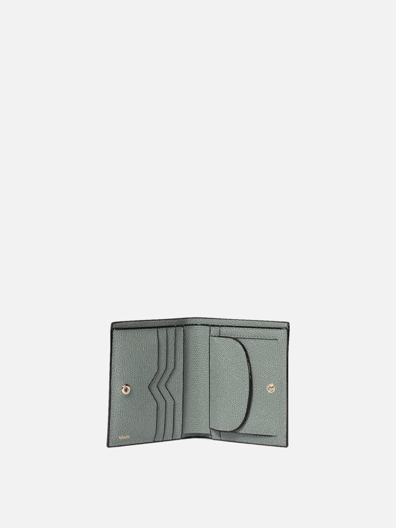 Valextra "3 CC" compact wallet Grey