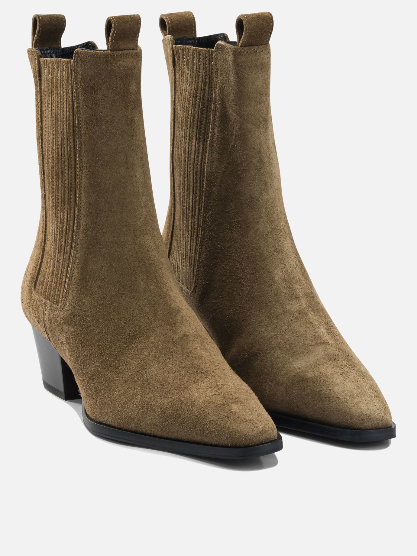 Pull-on boots 100% leather - 70% leather 30% rubber  Brown - Aeyde Women | PDP | VIETTI Online Store | thumbnail_2