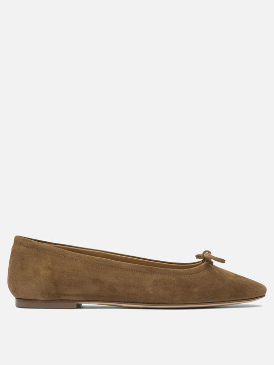 Classic ballet flats 100% leather - 100% leather  Brown - Aeyde Women | PDP | VIETTI Online Store 
