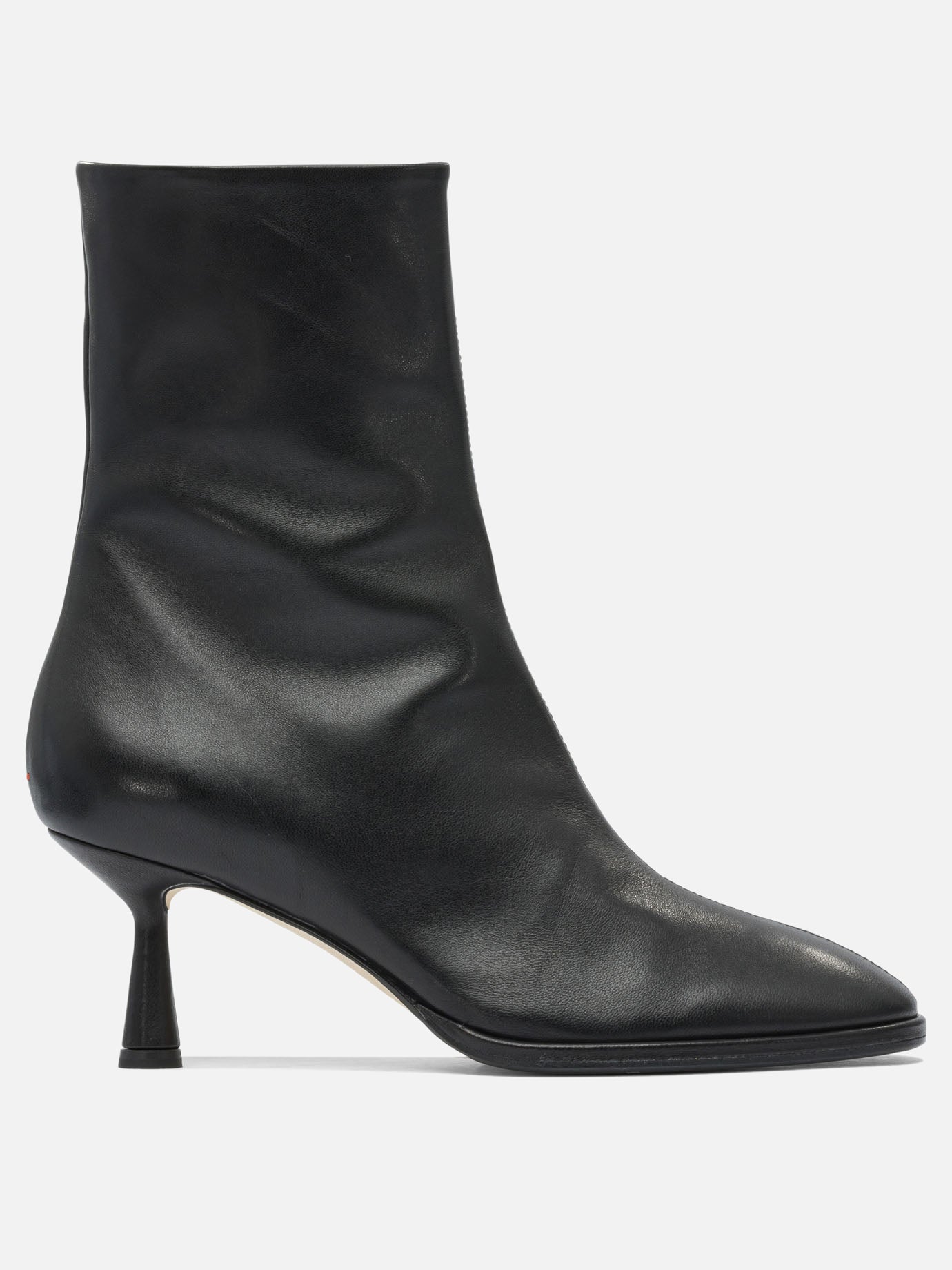 Zipped boots 100% leather - 100% leather  Black - Aeyde Women | PDP | VIETTI Online Store | Zoom-Modal
