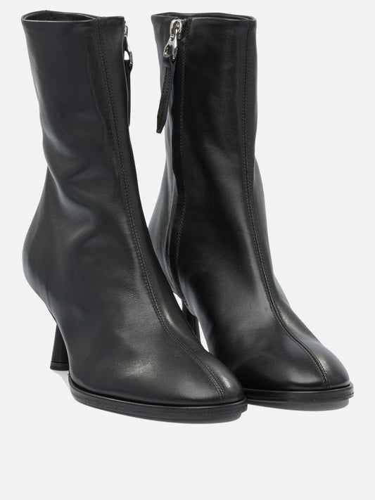 Zipped boots 100% leather - 100% leather  Black - Aeyde Women | PLP | VIETTI Online Store | 2
