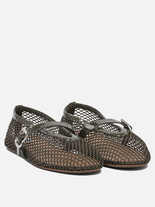 Alaïa Ballerine in rete 17579956_36 Green 2