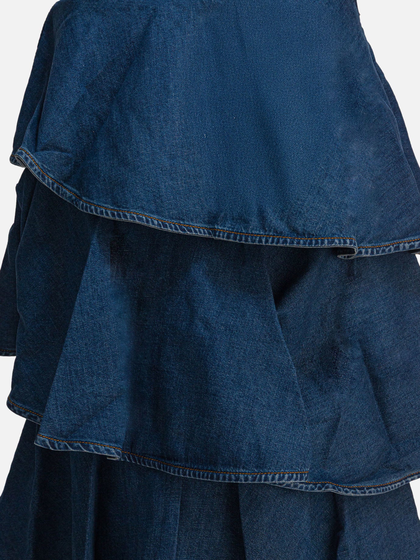 Gonne midi Denim  Blu - Alaïa Donna | PDP | VIETTI Online Store | thumbnail_3
