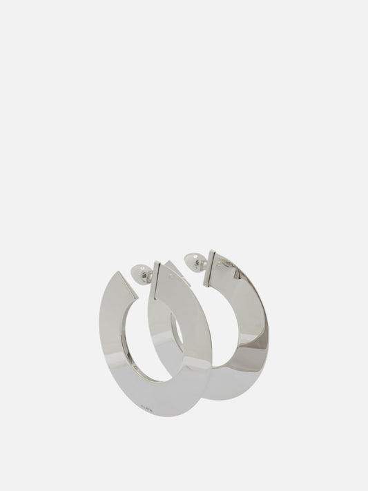 Earrings 100% brass  Silver - Alaïa Women | PLP | VIETTI Online Store 
