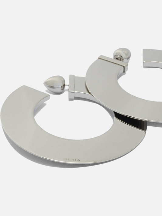 Earrings 100% brass  Silver - Alaïa Women | PLP | VIETTI Online Store | 2

