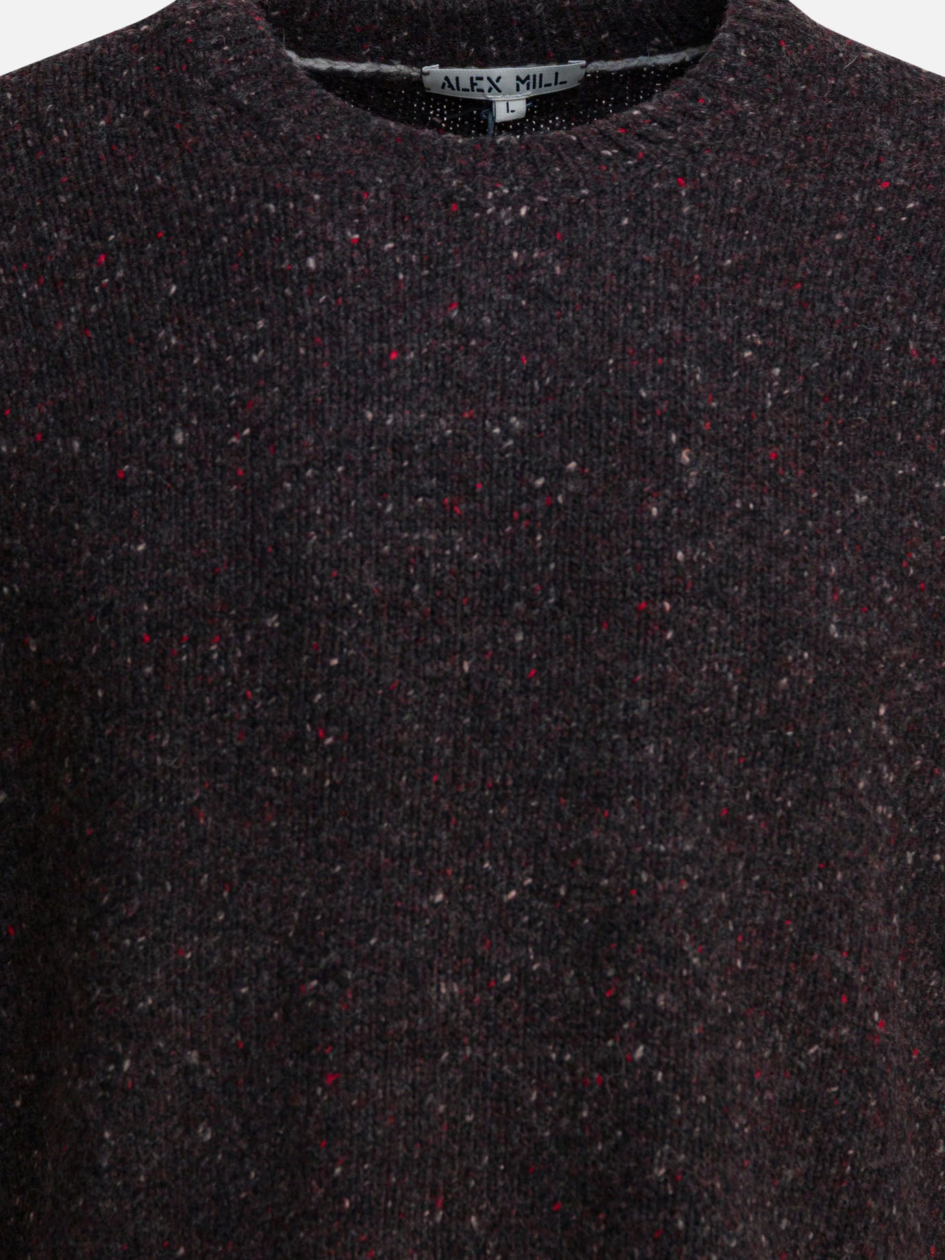 Maglioni girocollo Solid colour  Marrone - Alex Mill Uomo | PDP | VIETTI Online Store | Zoom-Modal_3
