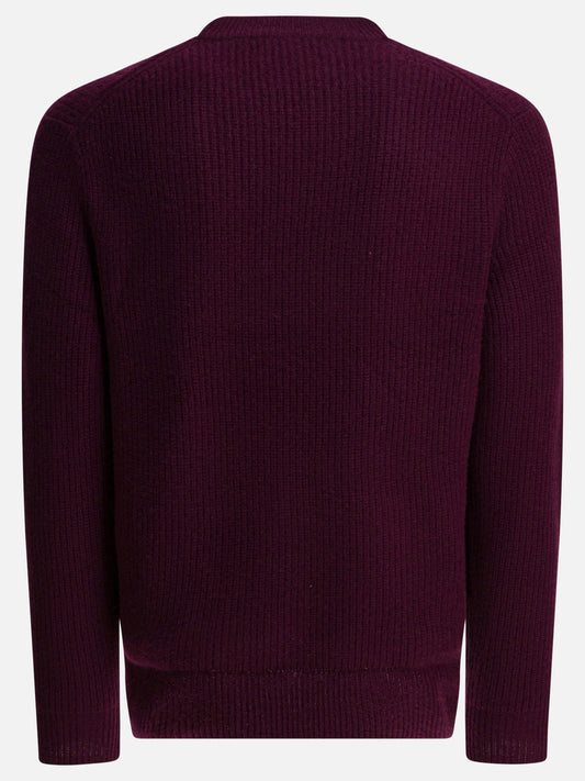 Maglioni girocollo Solid colour  Bordeaux - Alex Mill Uomo | PDP | VIETTI Online Store | 2
