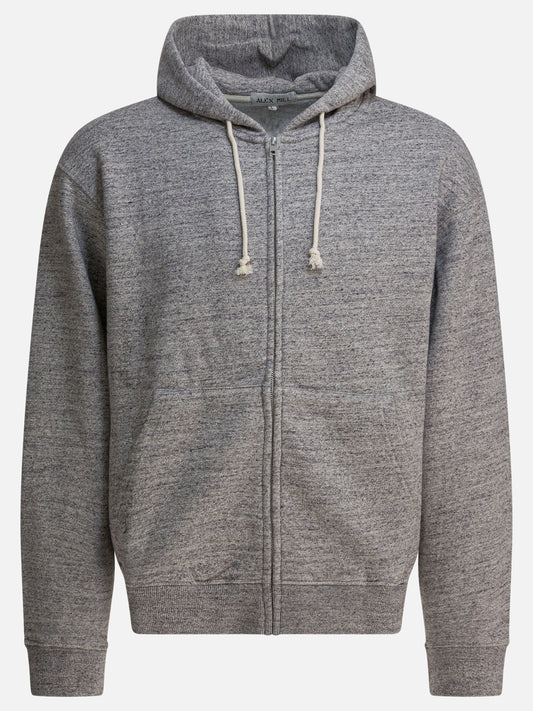 Felpe con zip Solid colour  Grigio - Alex Mill Uomo | PDP | VIETTI Online Store 
