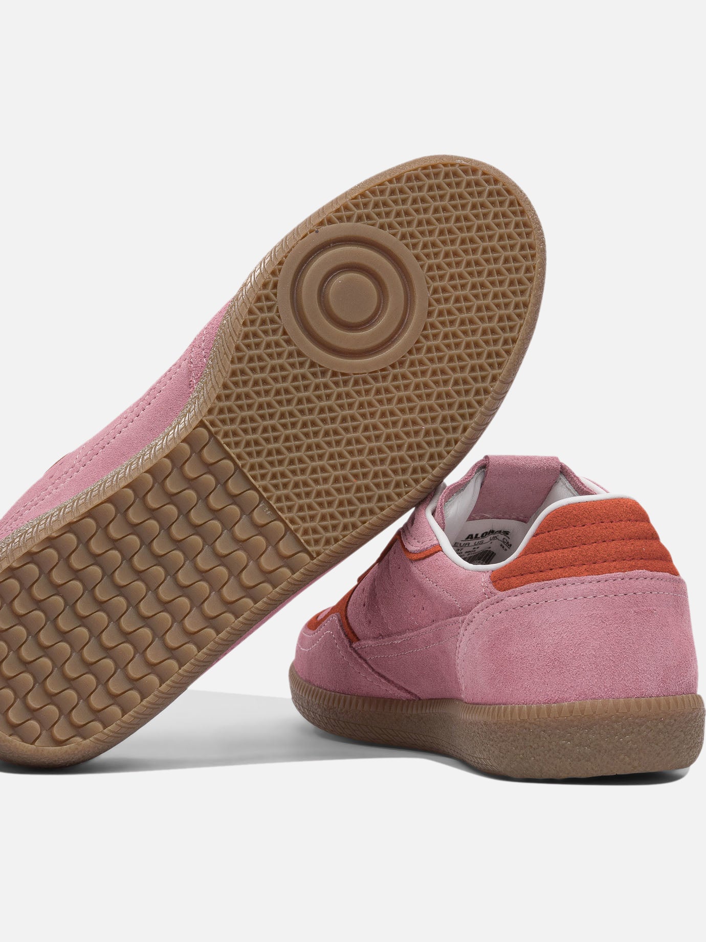 Low top sneakers 100% cow suede - 100% rubber  Pink - Alohas Women | PDP | VIETTI Online Store | thumbnail_5