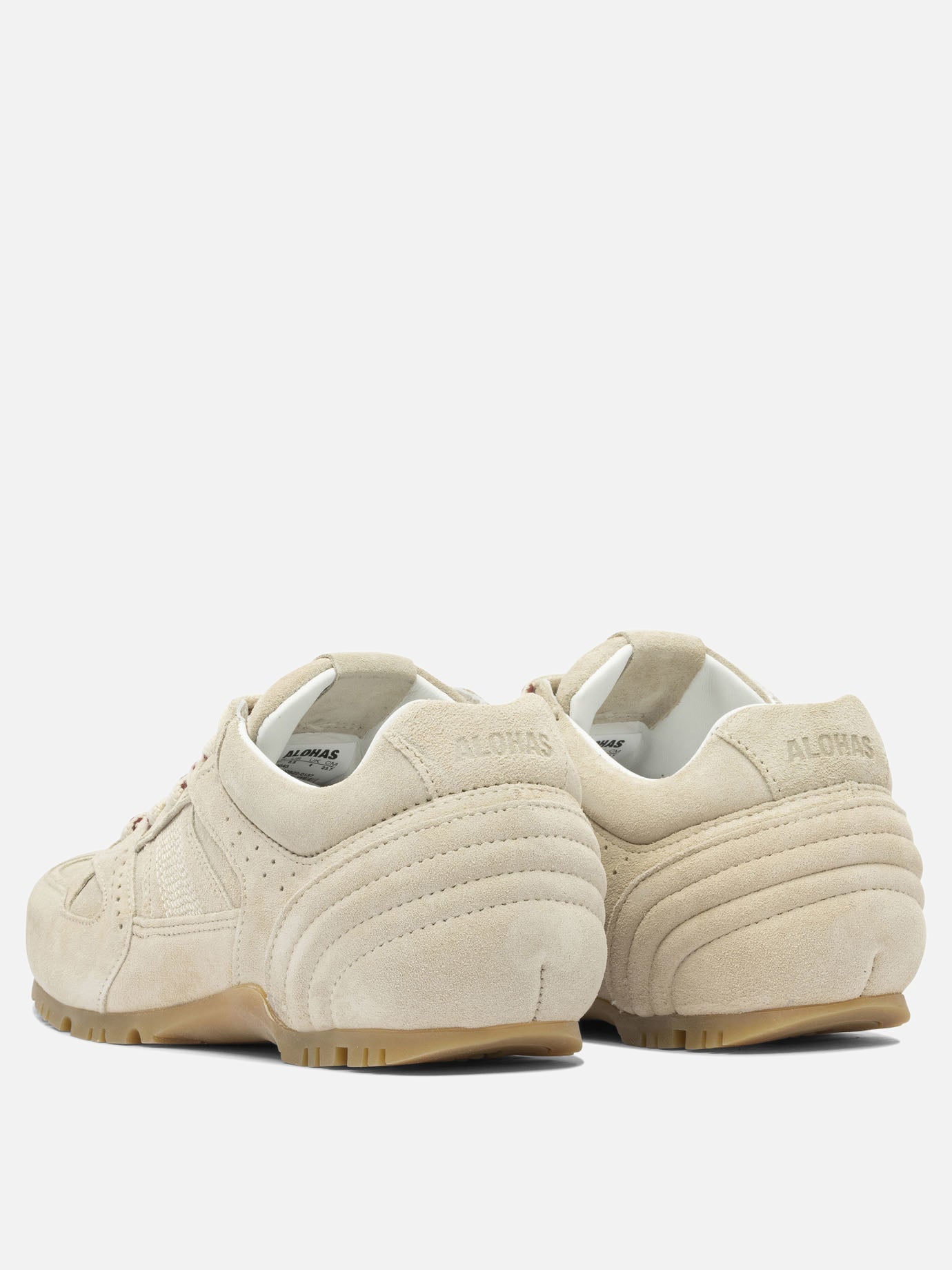 Sneaker basse 100% goat leather - 100% cuerolite  Beige - Alohas Donna | PDP | VIETTI Online Store | Zoom-Modal_4
