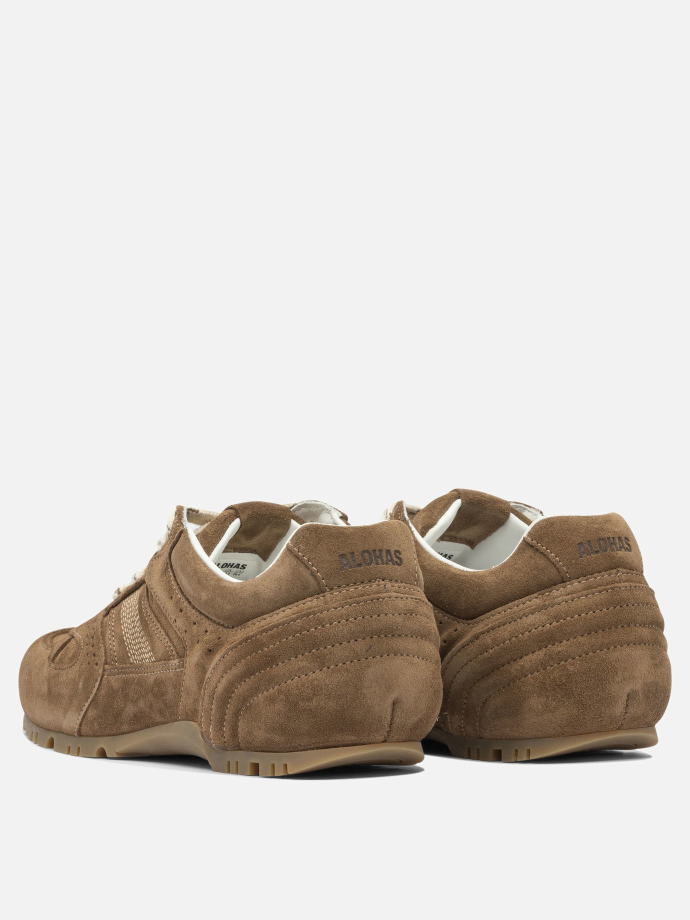 Sneaker basse 100% cow leather - 100% rubber  Marrone - Alohas Uomo | PDP | VIETTI Online Store | Zoom-Modal_4
