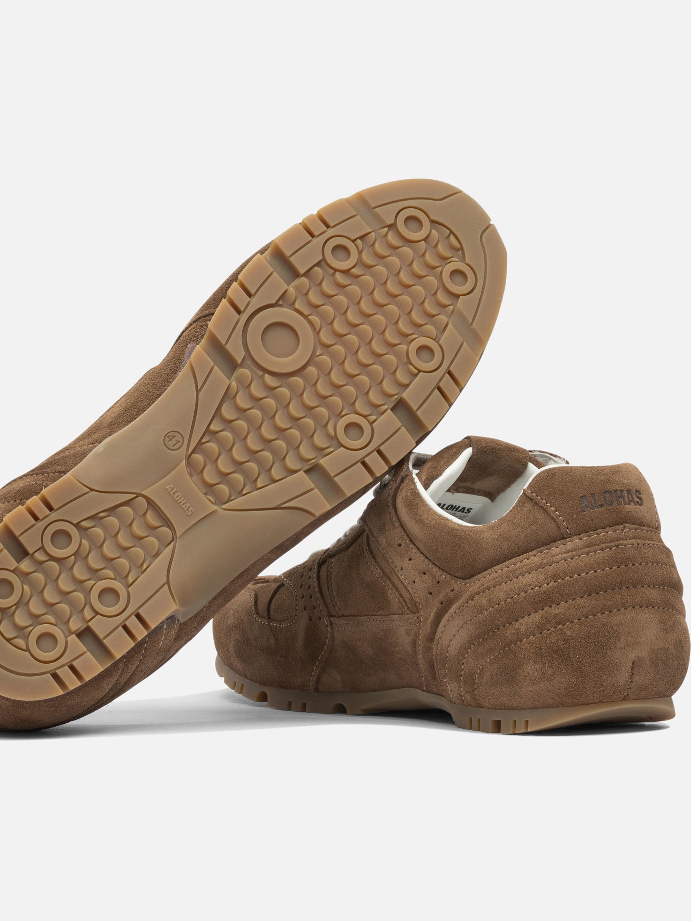 Sneaker basse 100% cow leather - 100% rubber  Marrone - Alohas Uomo | PDP | VIETTI Online Store | Zoom-Modal_5
