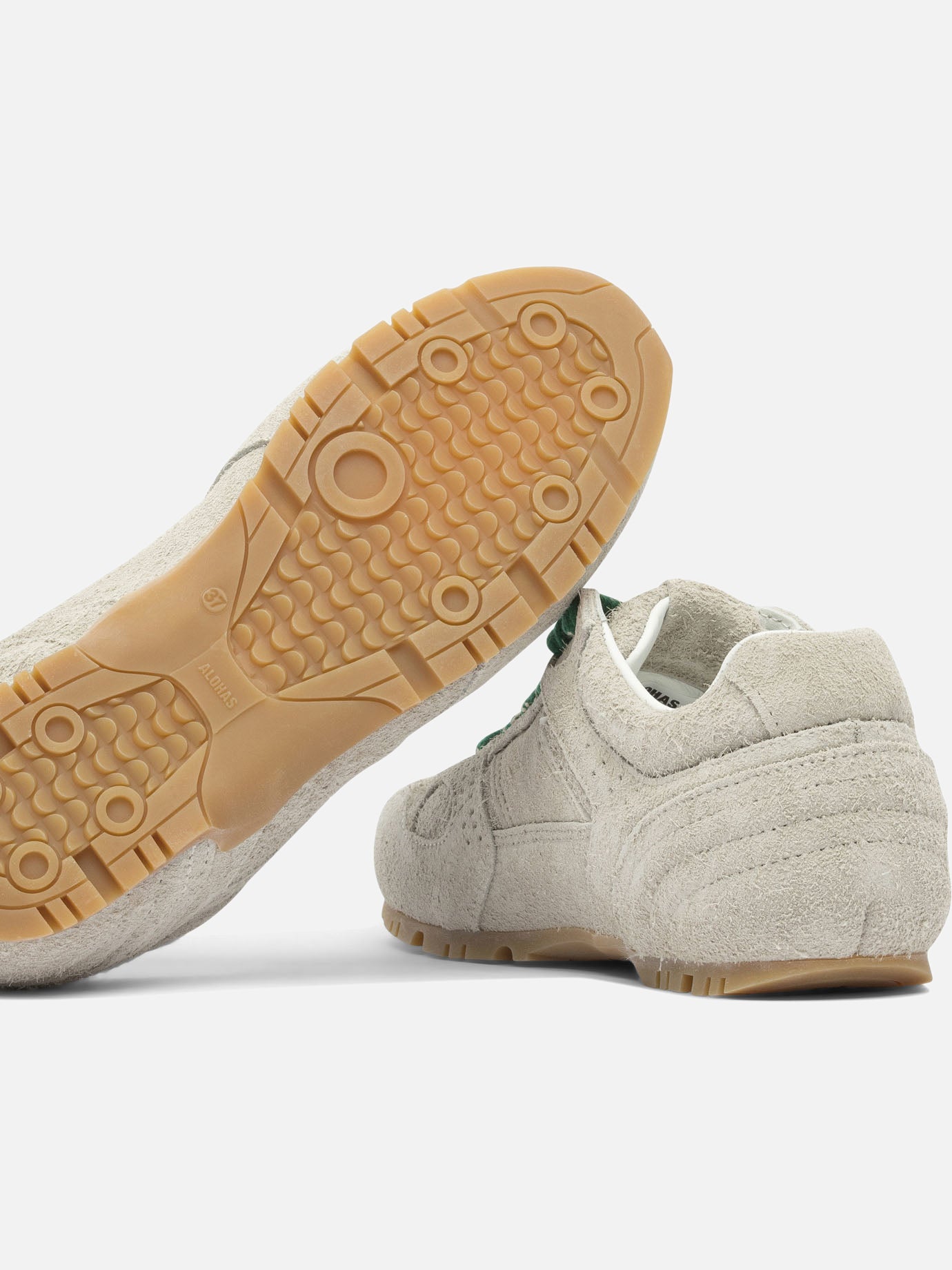 Sneaker basse 100% cow leather - 100% rubber  Grigio - Alohas Donna | PDP | VIETTI Online Store | Zoom-Modal_5
