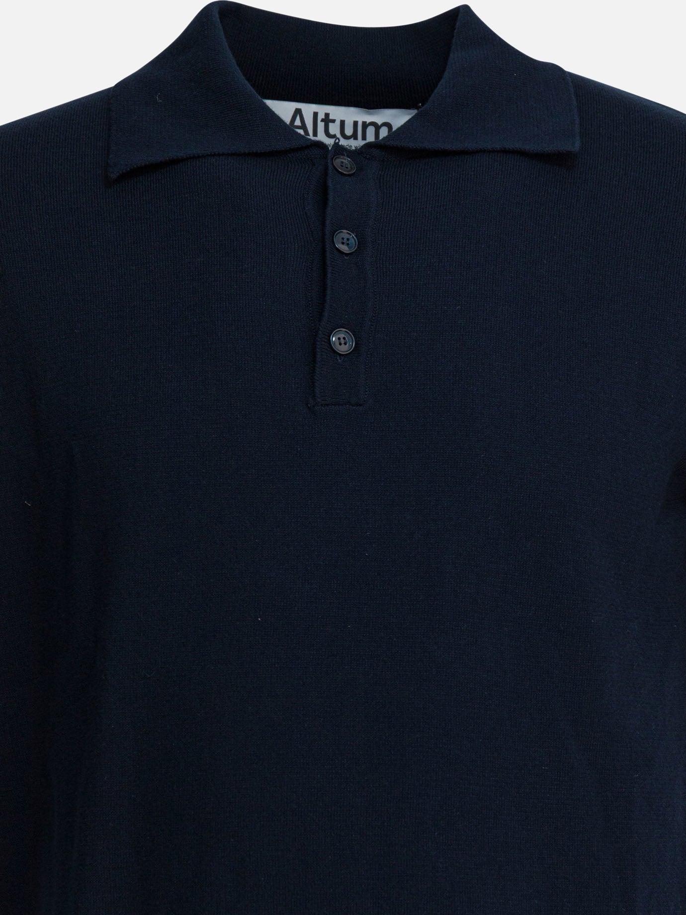 Polo shirts with buttons Solid colour  Blue - Altum Men | PDP | VIETTI Online Store | Zoom-Modal_3

