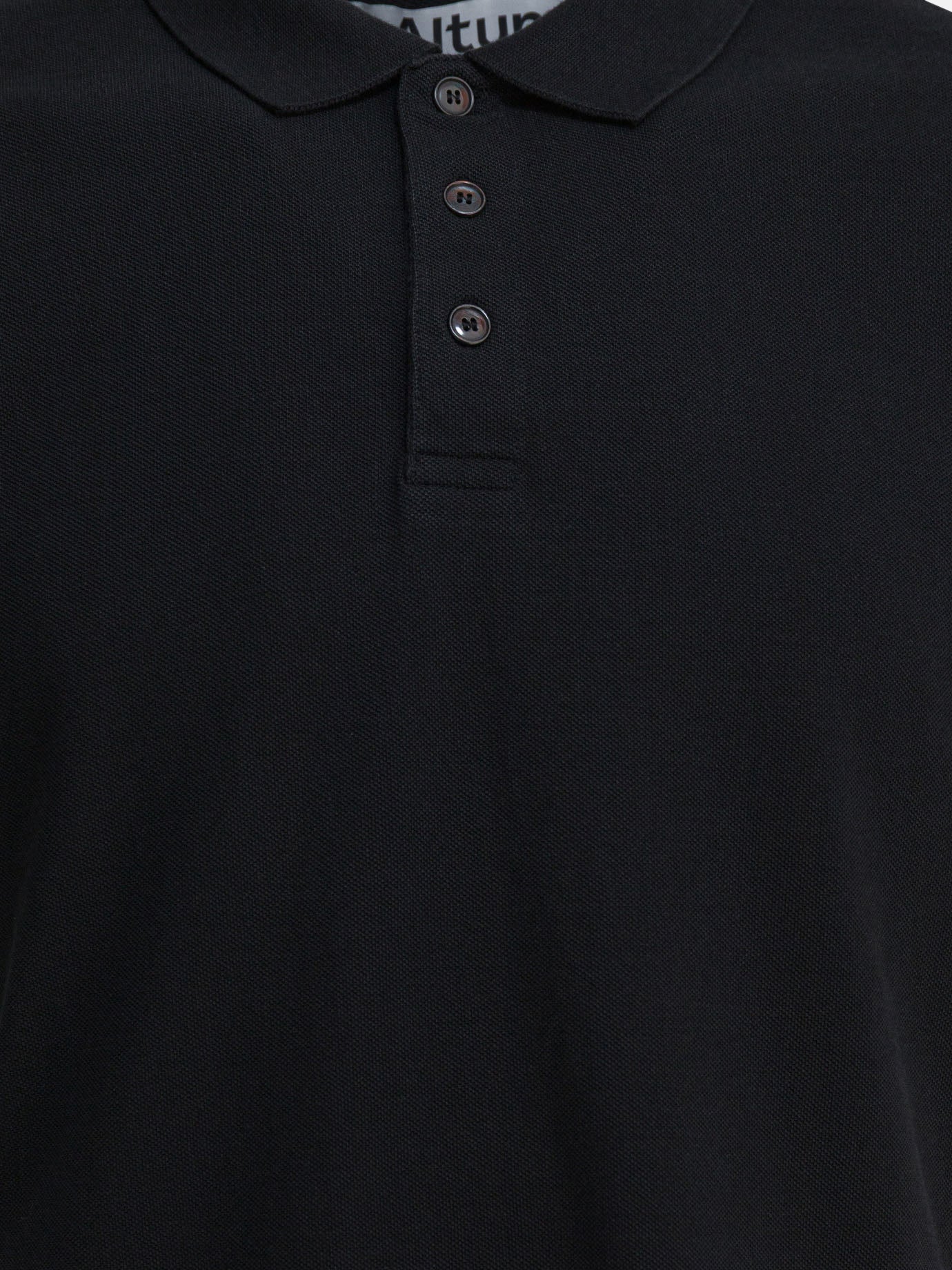 Polo shirts with buttons Solid colour  Black - Altum Men | PDP | VIETTI Online Store | thumbnail_3