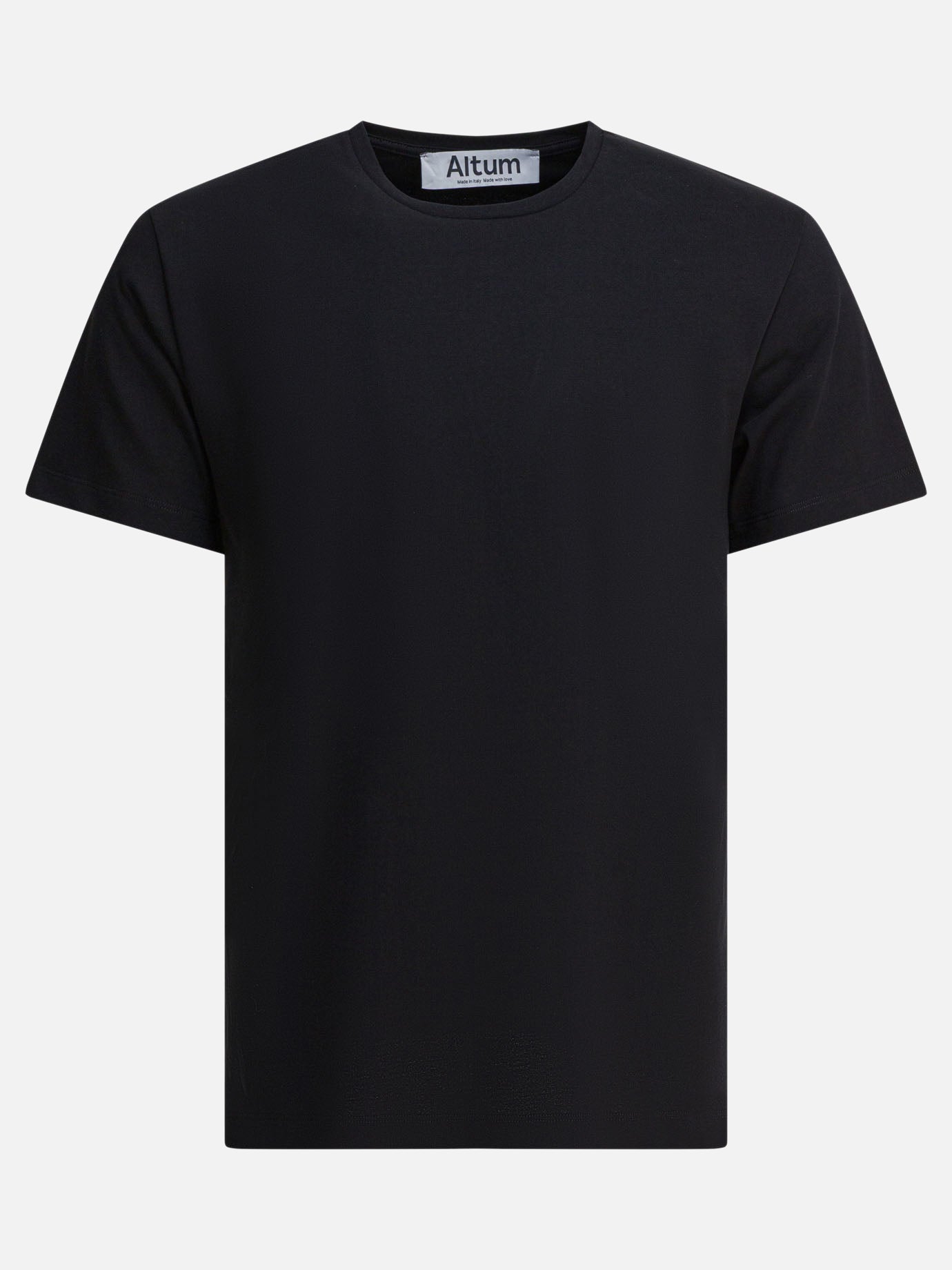 Crewneck t-shirts Solid colour  Black - Altum Men | PDP | VIETTI Online Store | thumbnail