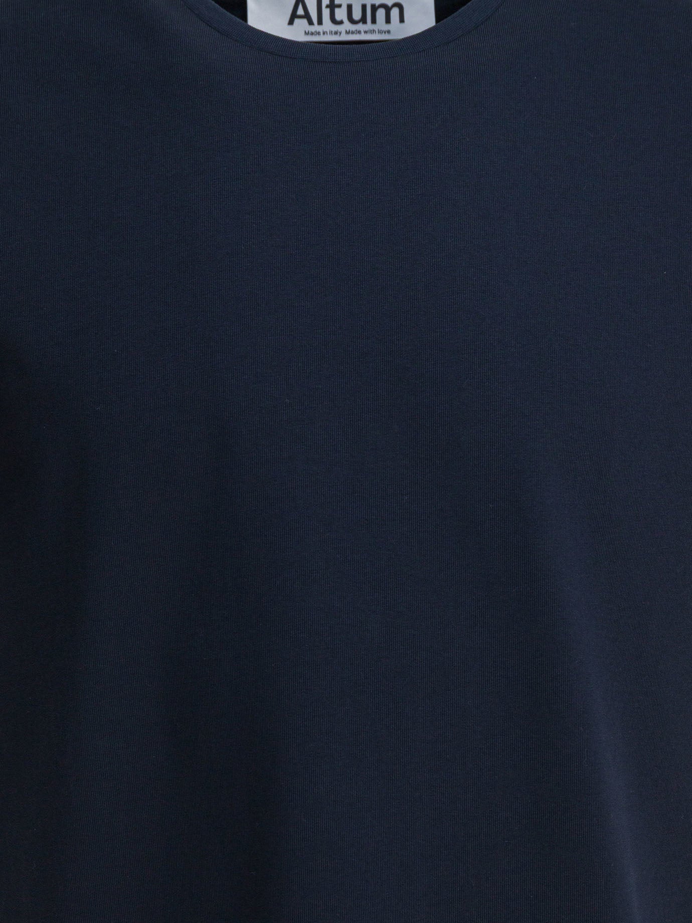 Crewneck t-shirts Solid colour  Blue - Altum Men | PDP | VIETTI Online Store | thumbnail_3