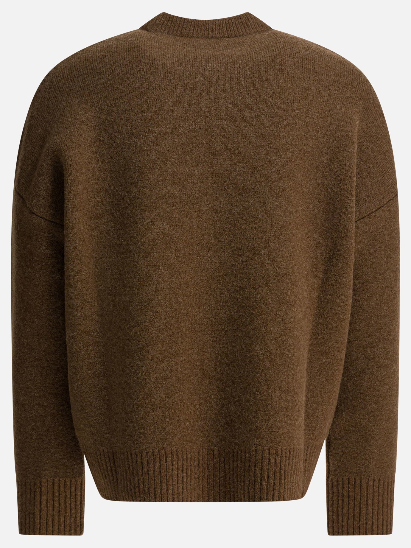 Crewneck sweaters Logo  Brown - Ami Paris Men | PDP | VIETTI Online Store | Zoom-Modal_2
