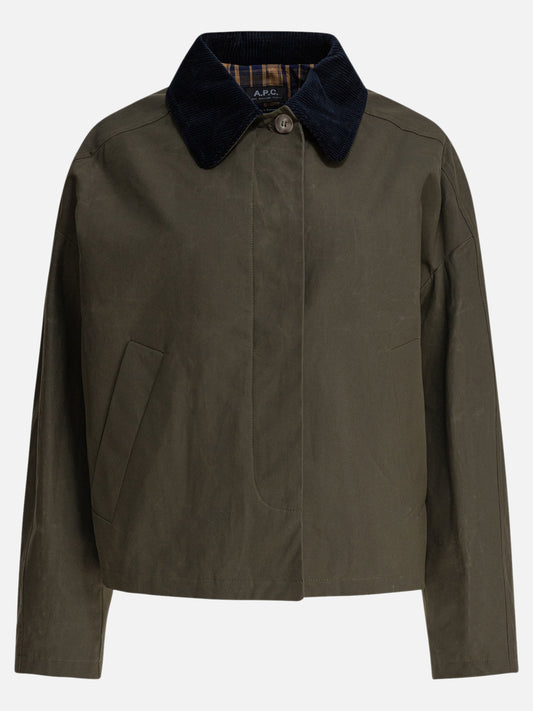 A.P.C. "Becca" jacket 19695331_38 Green 1