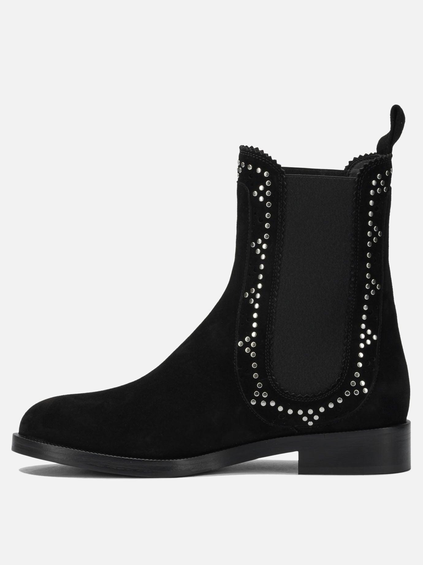 Pull-on boots 80% kid suede leather 20% viscose - 100% calf leather  Black - Aquazzura Women | PDP | VIETTI Online Store | Zoom-Modal_3
