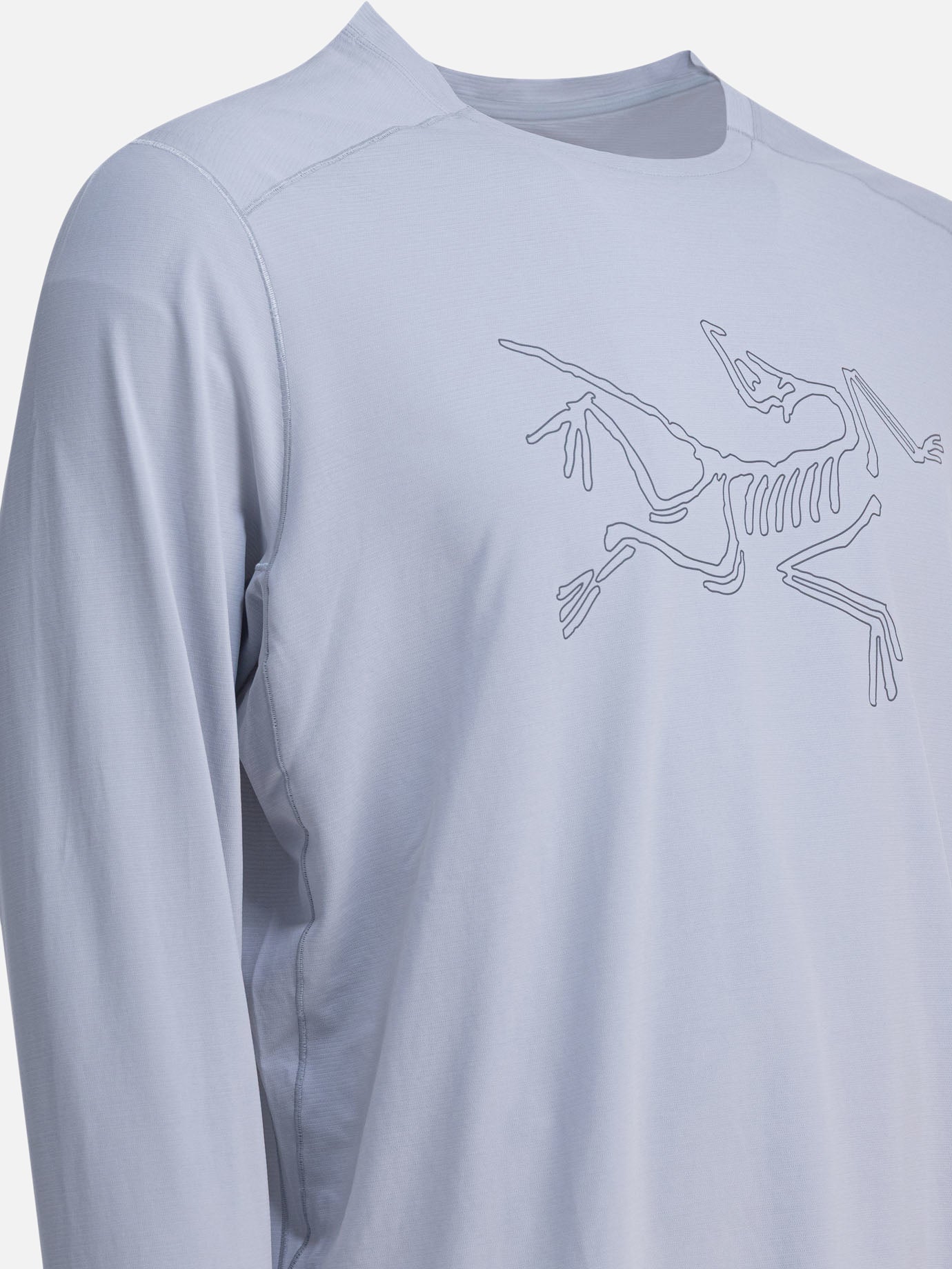 T-shirt girocollo Logo  Grigio - Arc'teryx Uomo | PDP | VIETTI Online Store | Zoom-Modal_4
