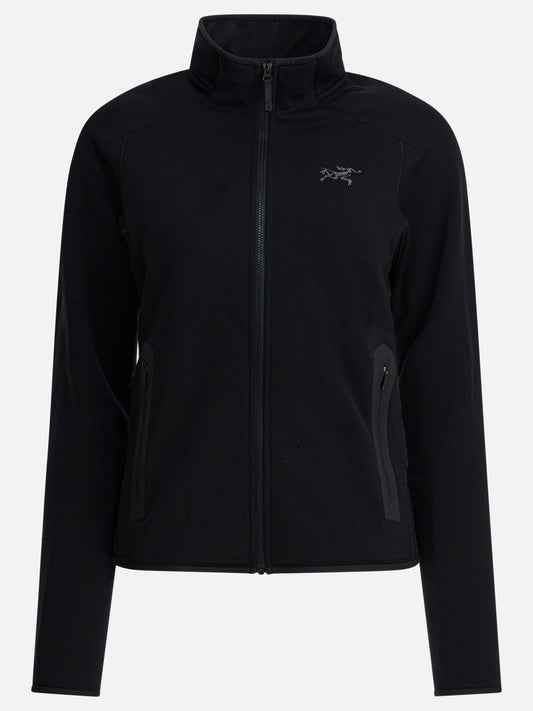 Felpe con zip Solid colour  Nero - Arc'teryx Donna | PDP | VIETTI Online Store 
