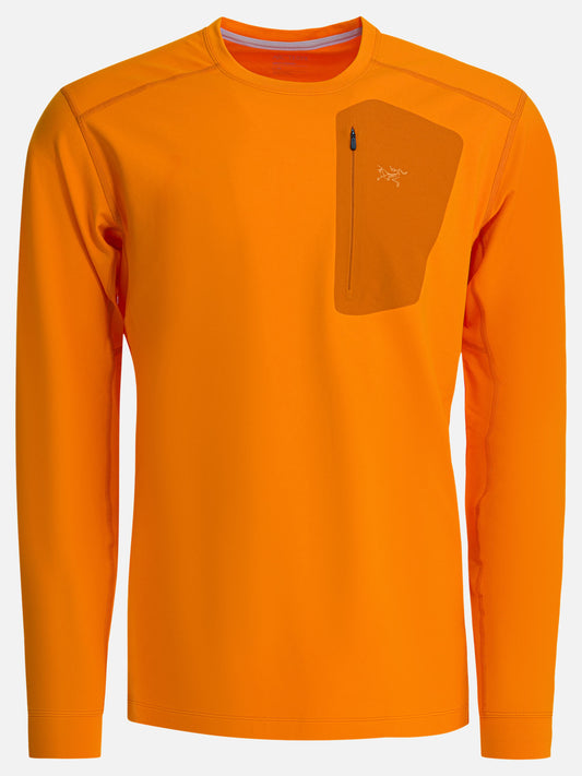 T-shirt girocollo Solid colour  Arancione - Arc'teryx Uomo | PLP | VIETTI Online Store 
