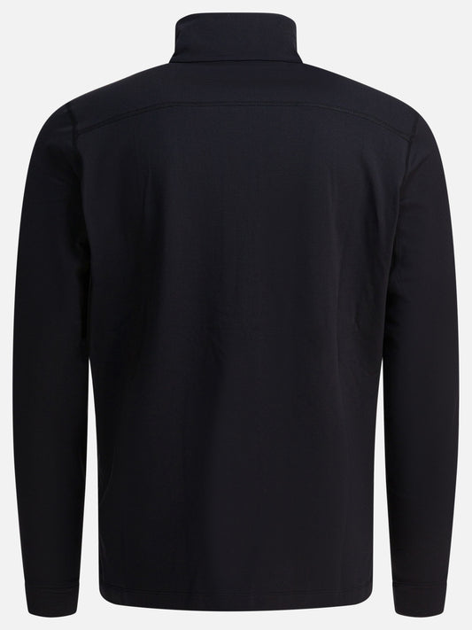 Felpe con mezza zip Logo  Nero - Arc'teryx Uomo | PDP | VIETTI Online Store | 2

