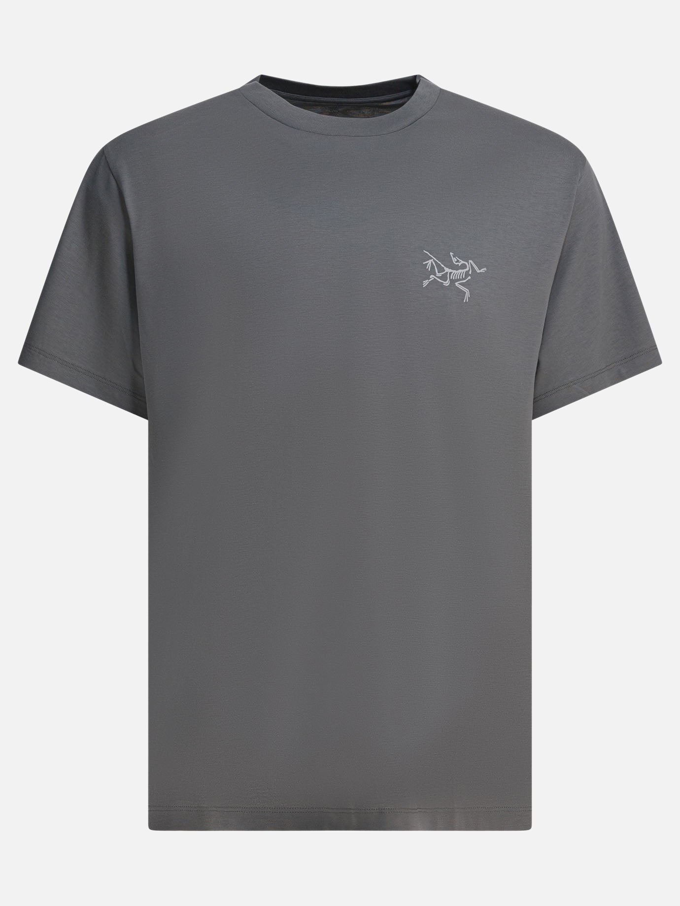 T-shirt girocollo Logo  Grigio - Arc'teryx Uomo | PDP | VIETTI Online Store | Zoom-Modal
