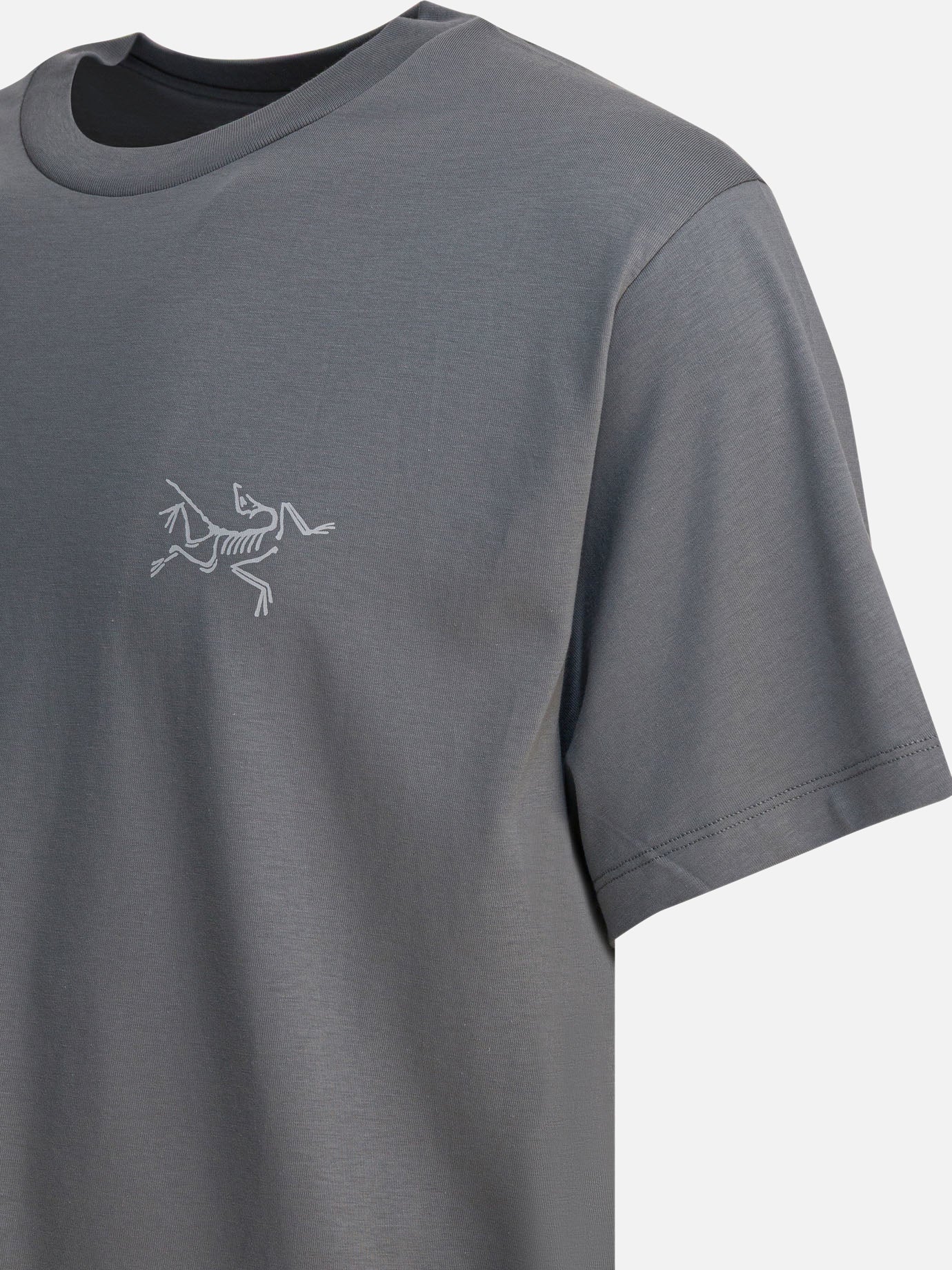 T-shirt girocollo Logo  Grigio - Arc'teryx Uomo | PDP | VIETTI Online Store | Zoom-Modal_4
