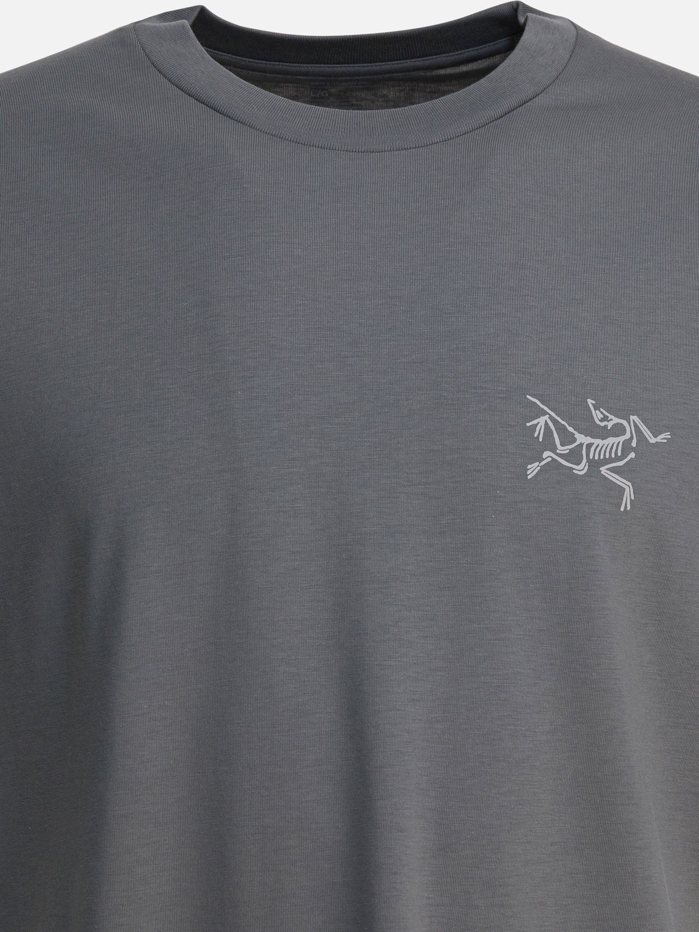 T-shirt girocollo Solid colour  Grigio - Arc'teryx Uomo | PDP | VIETTI Online Store | thumbnail_4