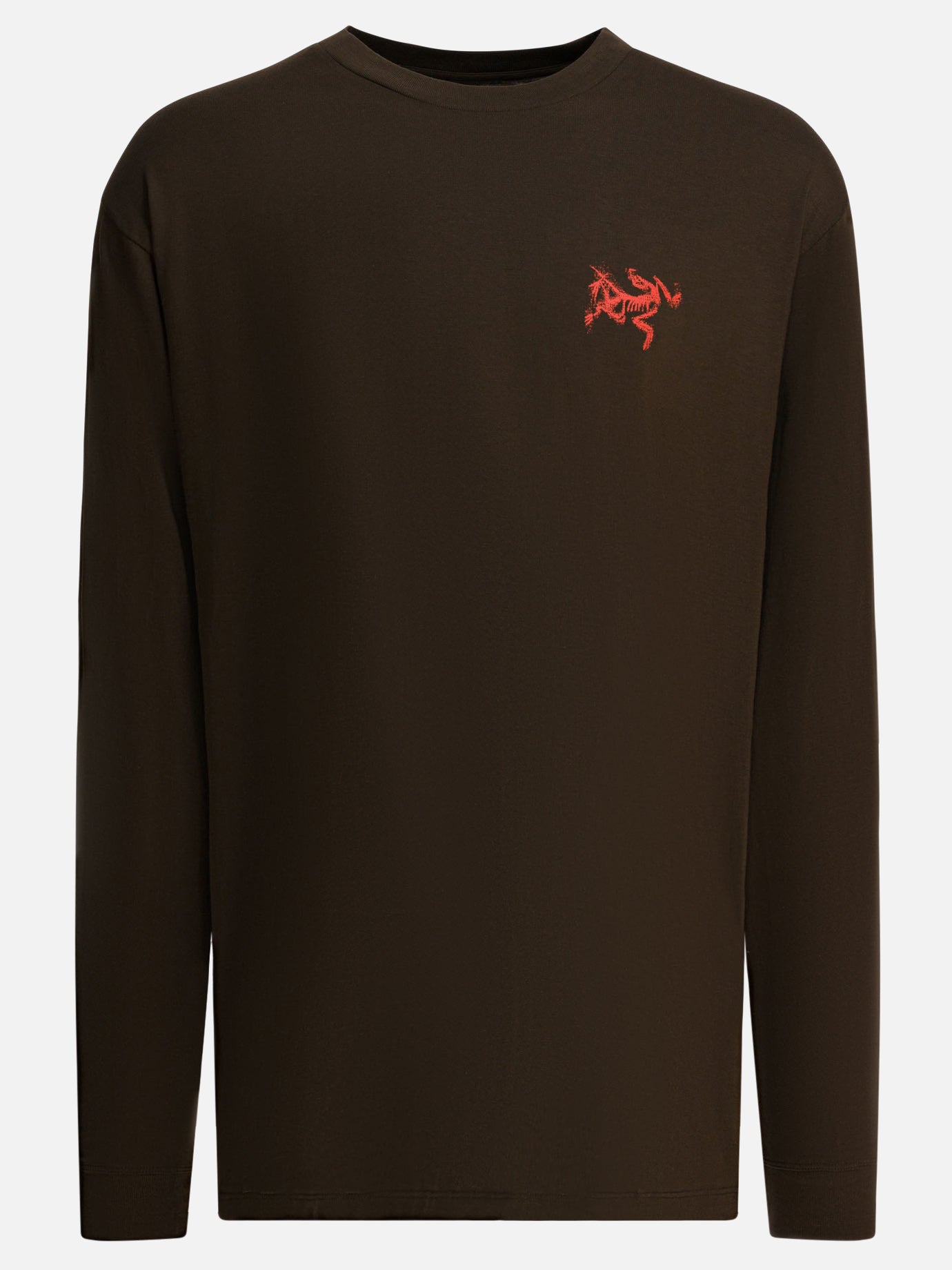T-shirt girocollo Logo  Marrone - Arc&#39;teryx Uomo | PDP | VIETTI Online Store | thumbnail