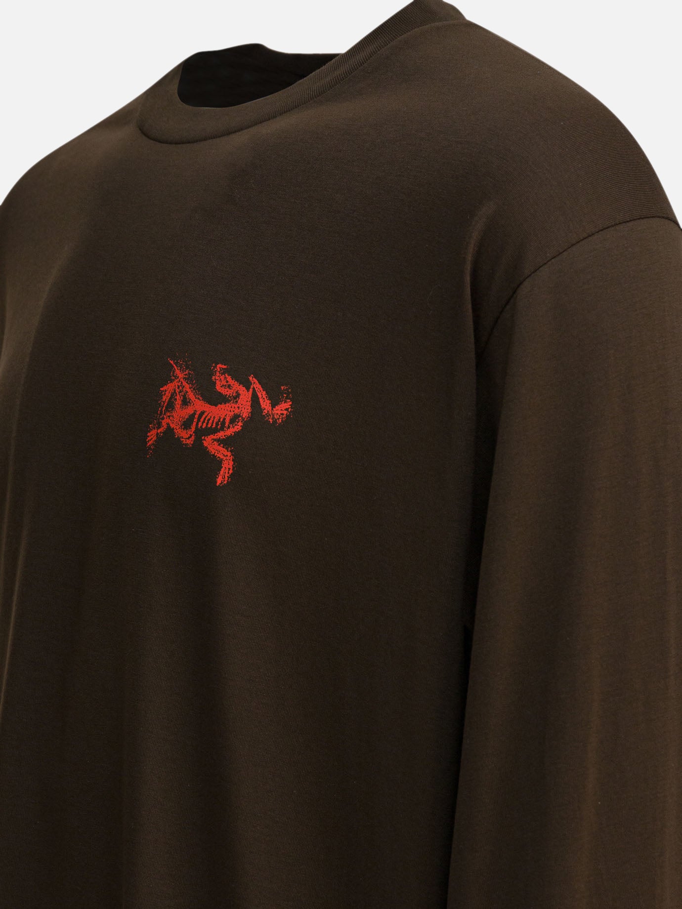 T-shirt girocollo Logo  Marrone - Arc&#39;teryx Uomo | PDP | VIETTI Online Store | thumbnail_4