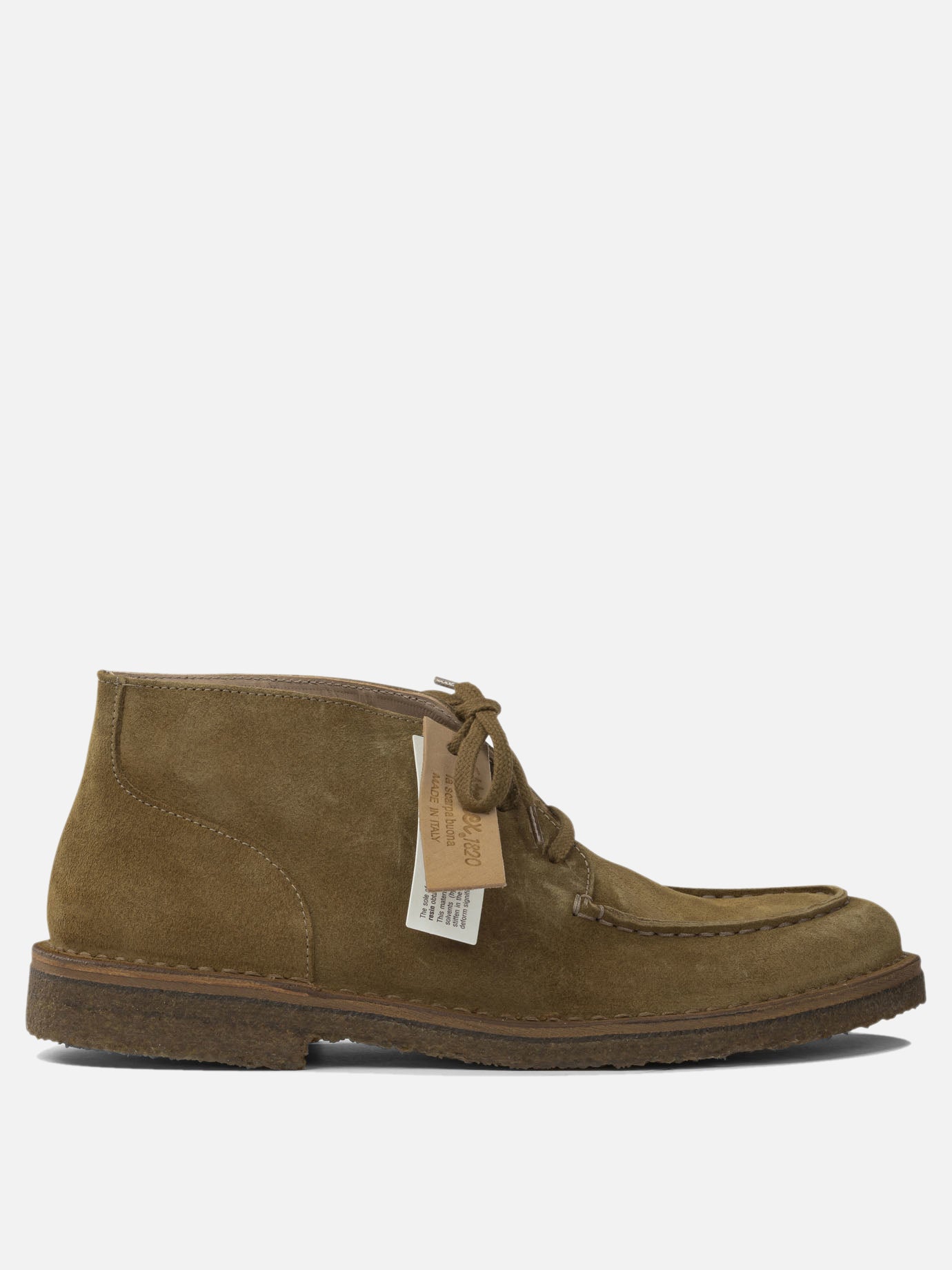 Mocassini stringati 100% suede - 100% rubber  Marrone - Astorflex Uomo | PDP | VIETTI Online Store | Zoom-Modal

