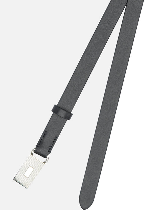 Cinture in pelle 100% calf leather  Nero - Auralee Uomo | PLP | VIETTI Online Store | 2
