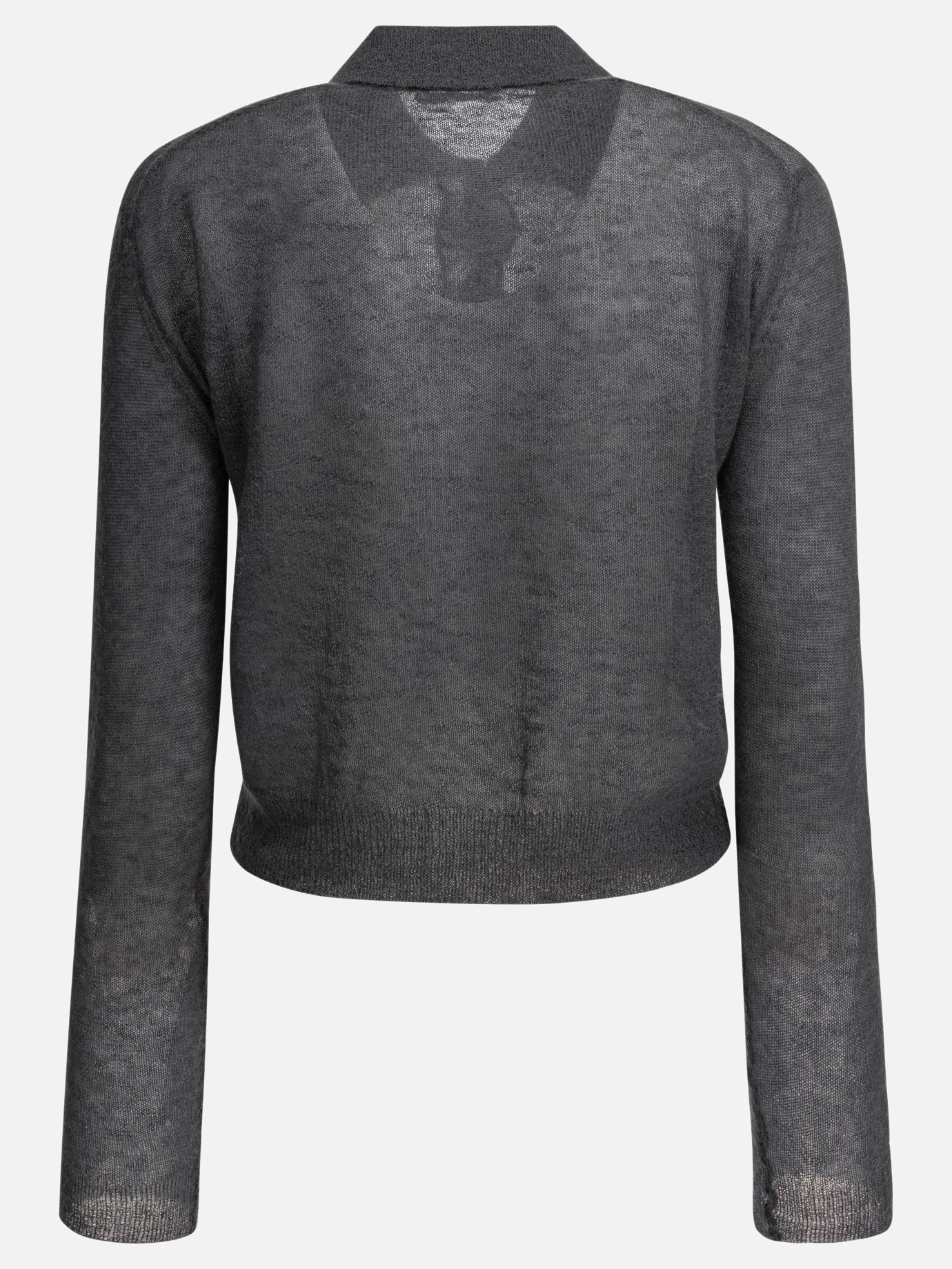 Cardigans Solid colour  Grey - Auralee Women | PDP | VIETTI Online Store | Zoom-Modal_2
