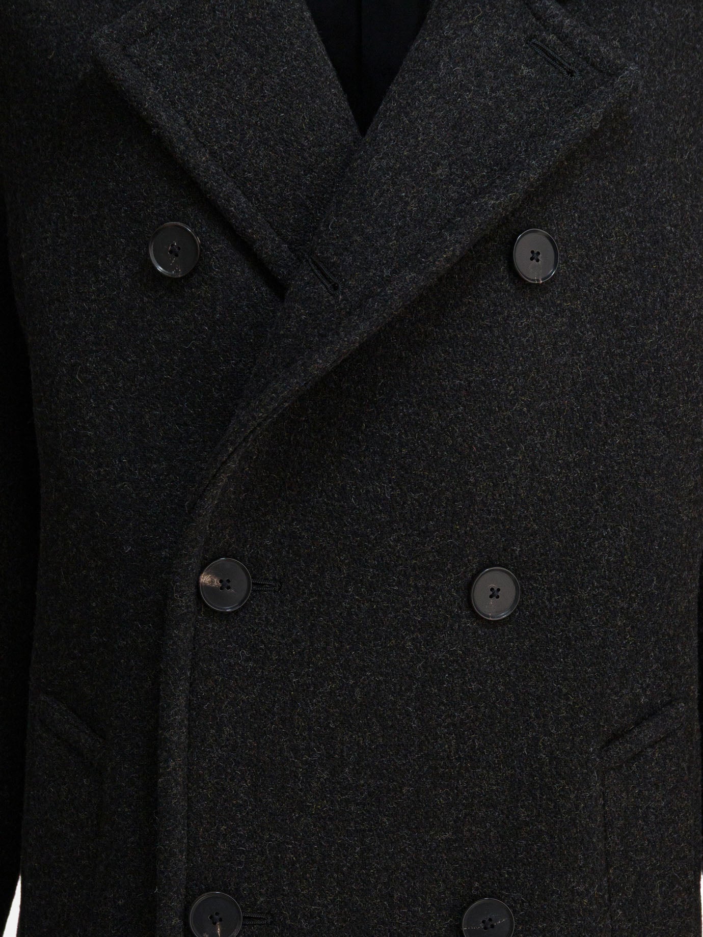 Long coats Solid colour  Grey - Auralee Men | PDP | VIETTI Online Store | thumbnail_3