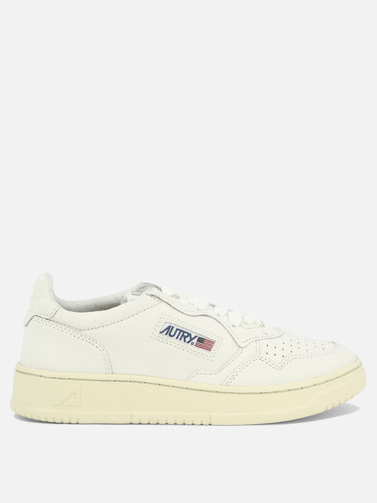 Sneaker basse 100% cow leather - 100% rubber  Bianco - Autry Uomo | PDP | VIETTI Online Store 
