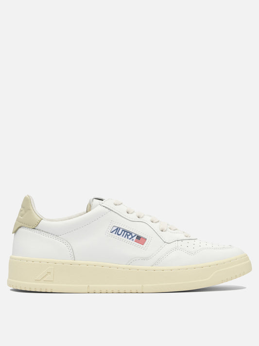 Low top sneakers 100% cow leather - 100% rubber  White - Autry Men | VIETTI Online Store 
