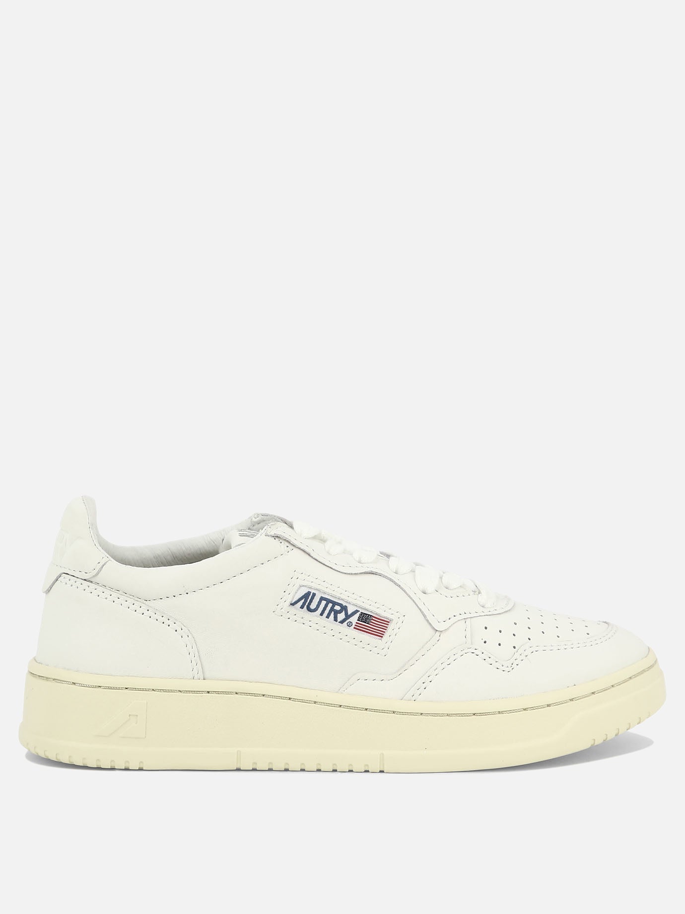 Sneaker basse 100% cow leather - 100% rubber  Bianco - Autry Donna | PDP | VIETTI Online Store | Zoom-Modal
