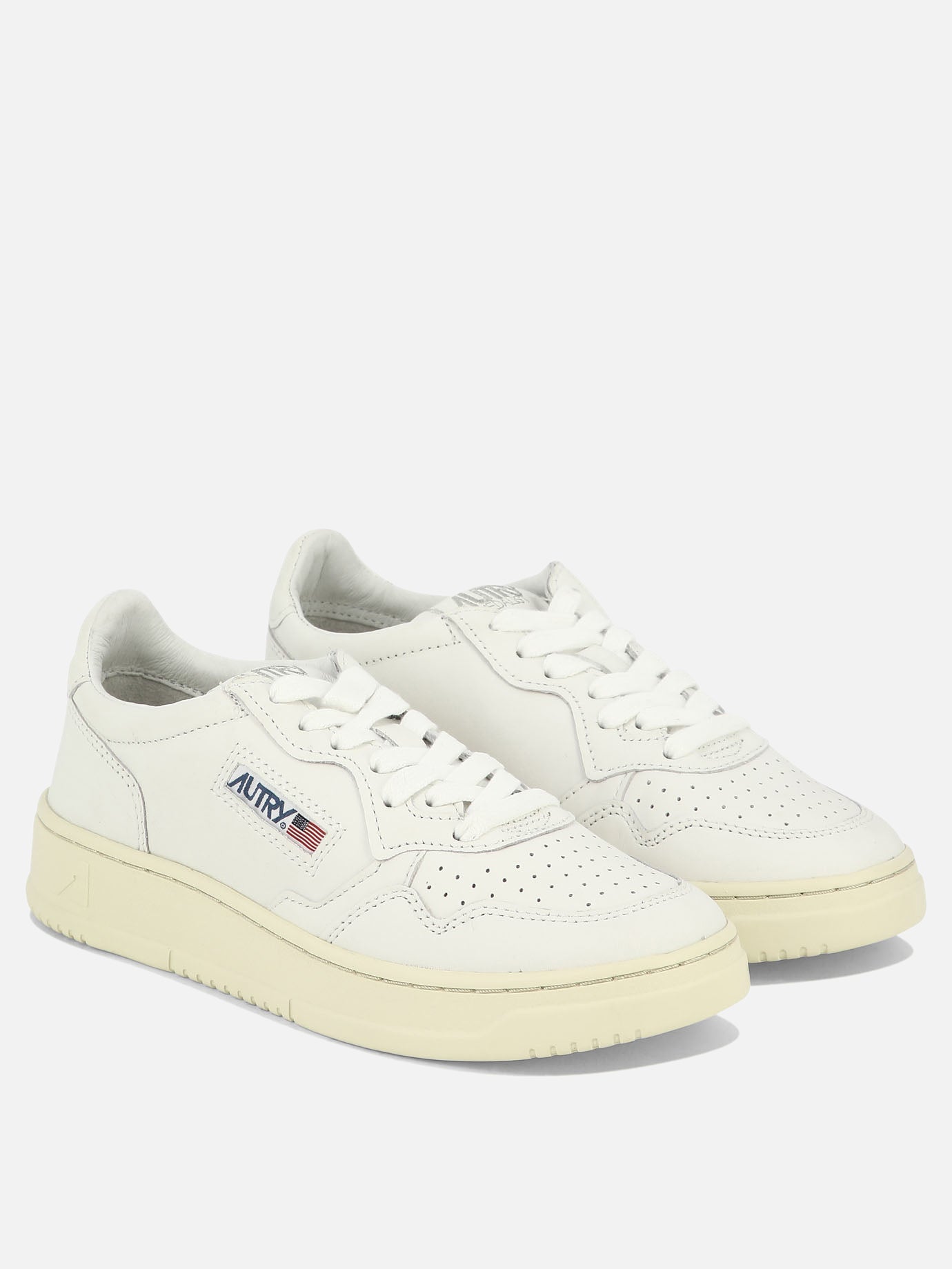 Sneaker basse 100% cow leather - 100% rubber  Bianco - Autry Donna | PDP | VIETTI Online Store | thumbnail_2