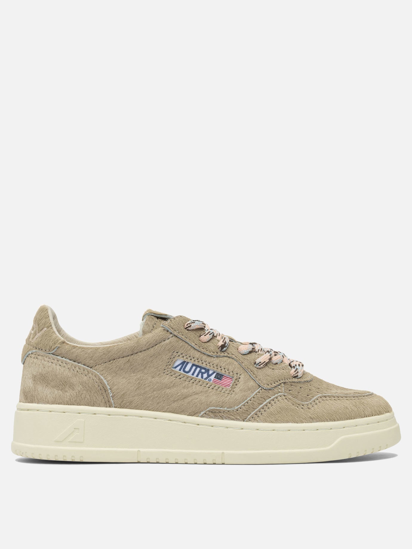 Sneaker basse 100% cow leather - 100% rubber  Beige - Autry Donna | PDP | VIETTI Online Store | thumbnail