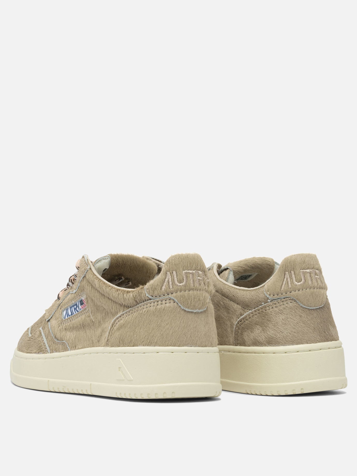 Sneaker basse 100% cow leather - 100% rubber  Beige - Autry Donna | PDP | VIETTI Online Store | thumbnail_4