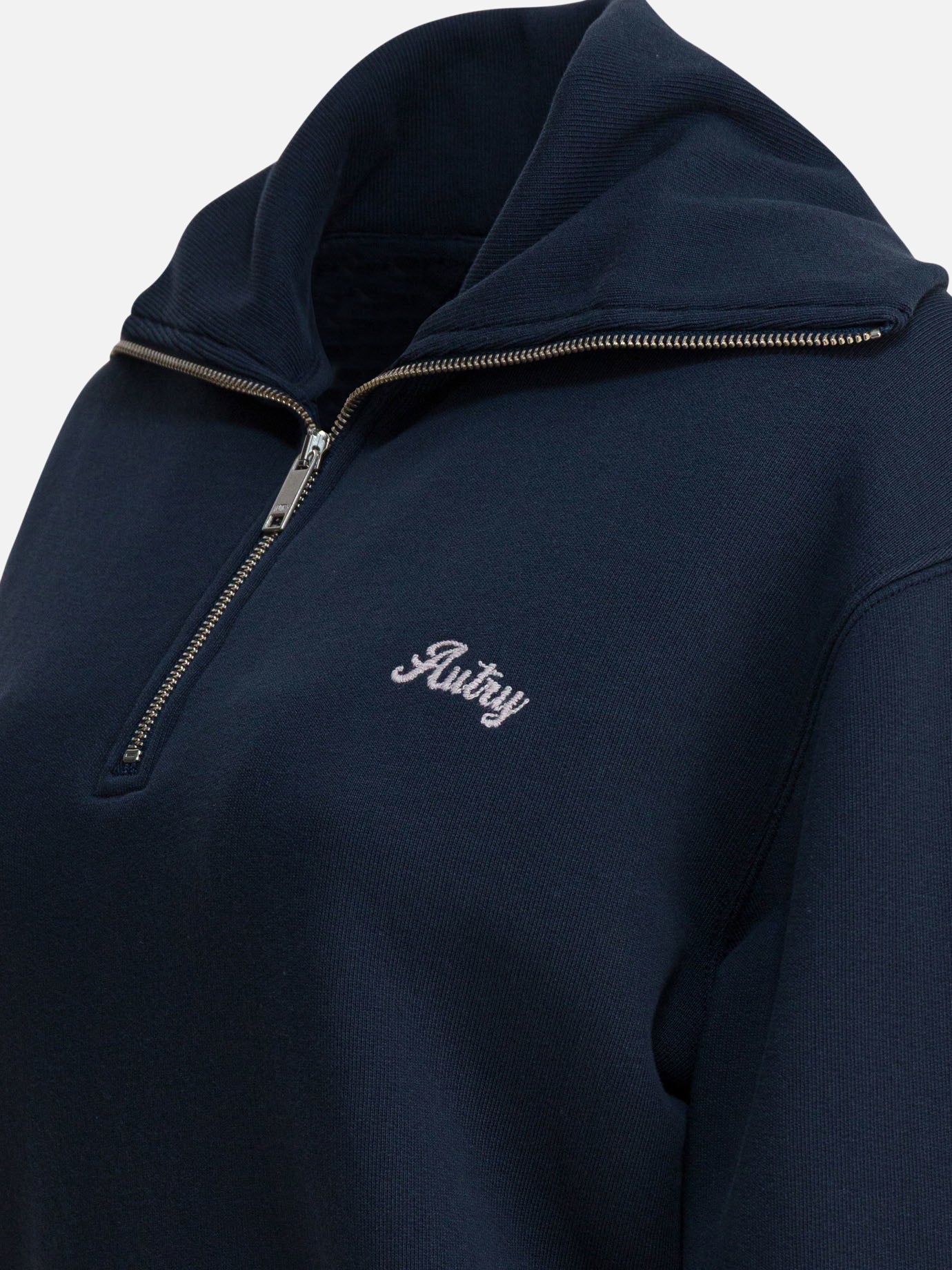 Half zip sweatshirts Logo  Blue - Autry Women | PDP | VIETTI Online Store | thumbnail_4
